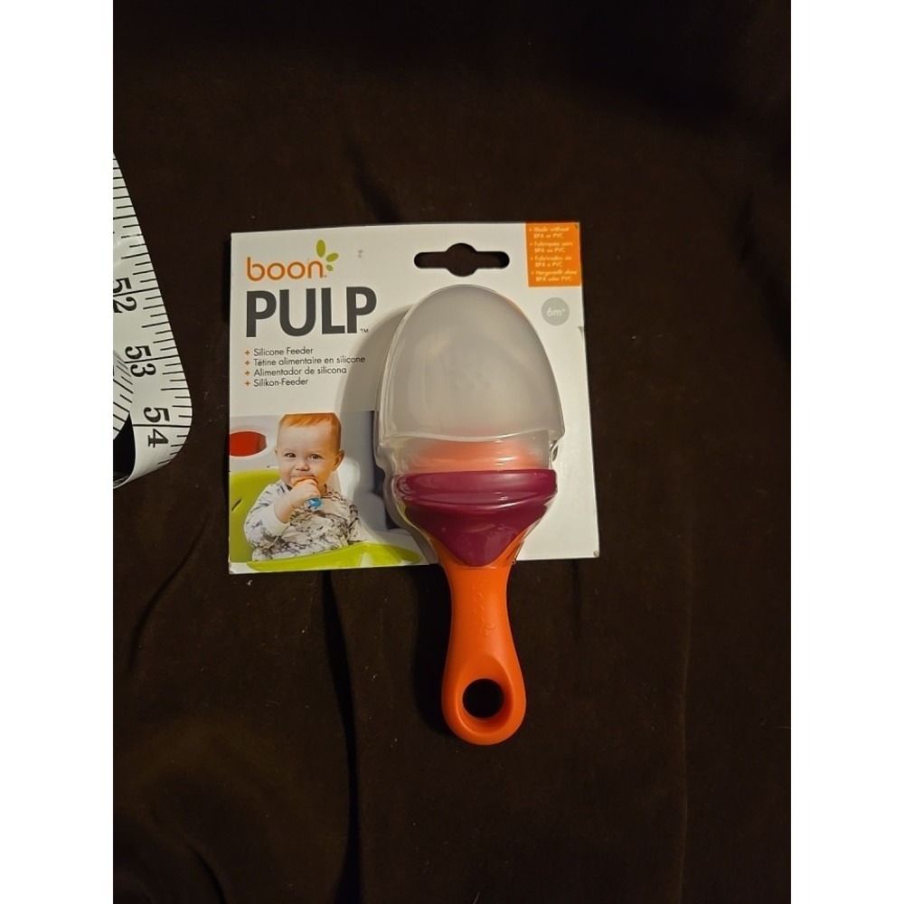 Boon Pulp Silicone Feeder. New